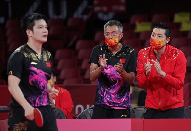 国乒3比0德国获男团金牌 “保三争四拼五”任务完成